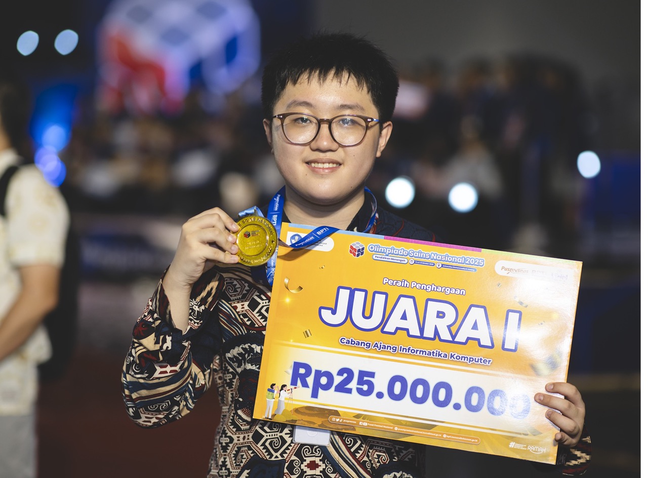 Warren Xing, Gold Medalist OSN 2025 🥇